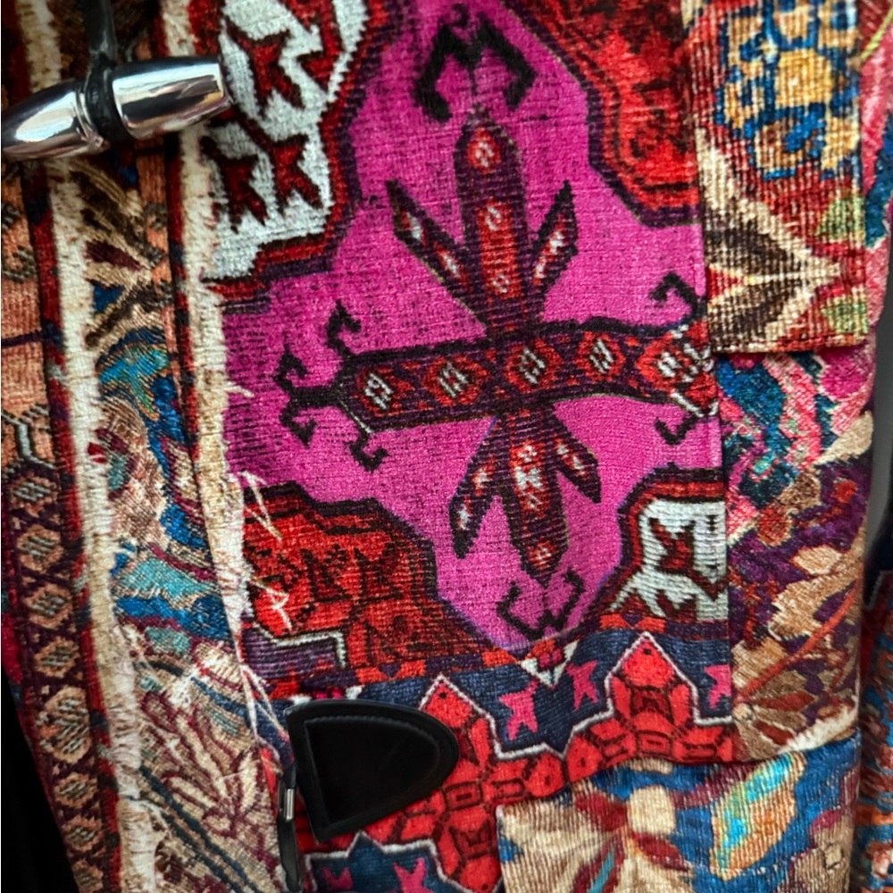 Extremely Unique Just Cavalli Patchwork Tapestry … - image 4